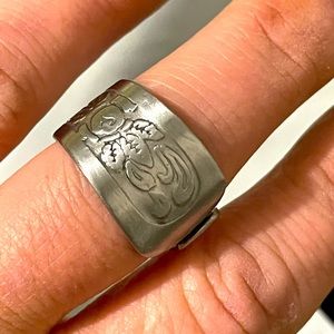 Silver Spoon Ring